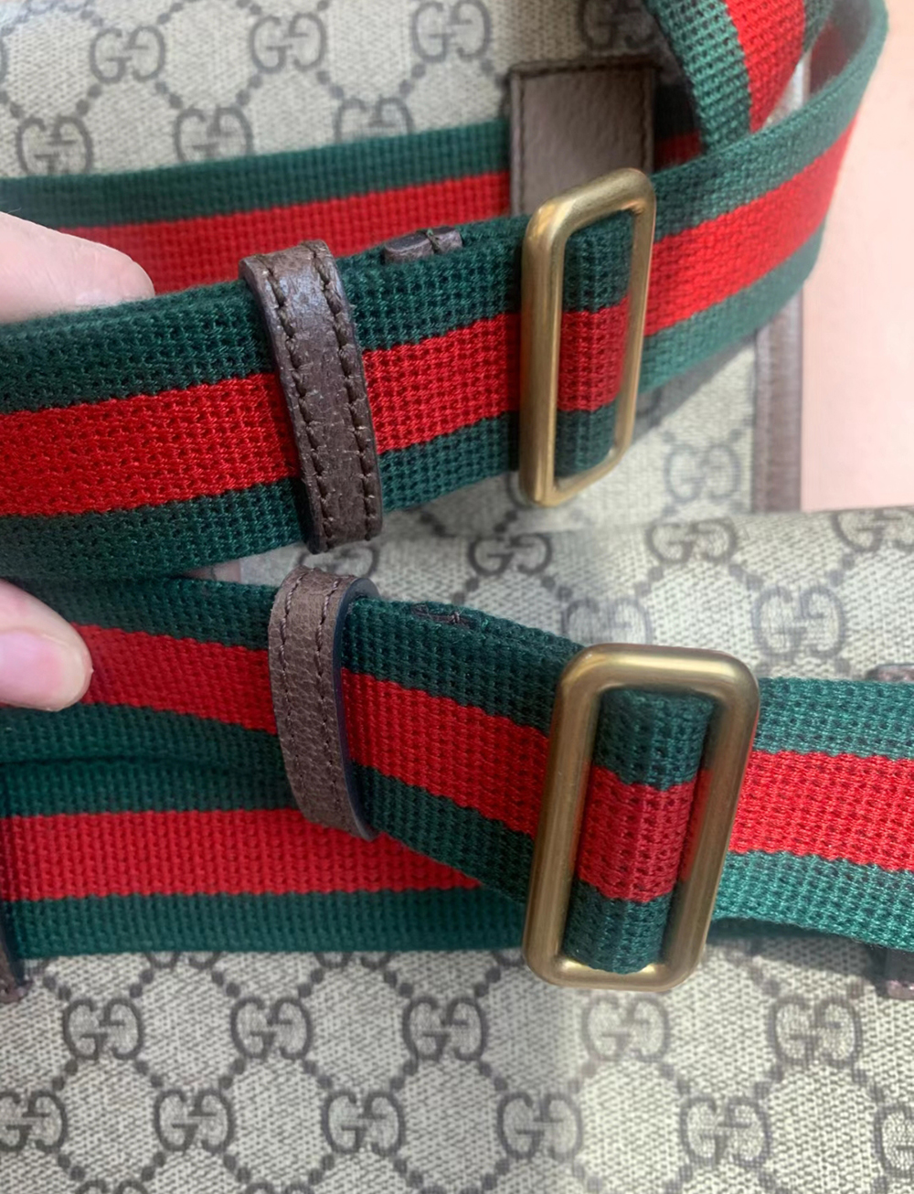 Gucci Supreme Bag Comparison Authentic vs. High-Quality Replica