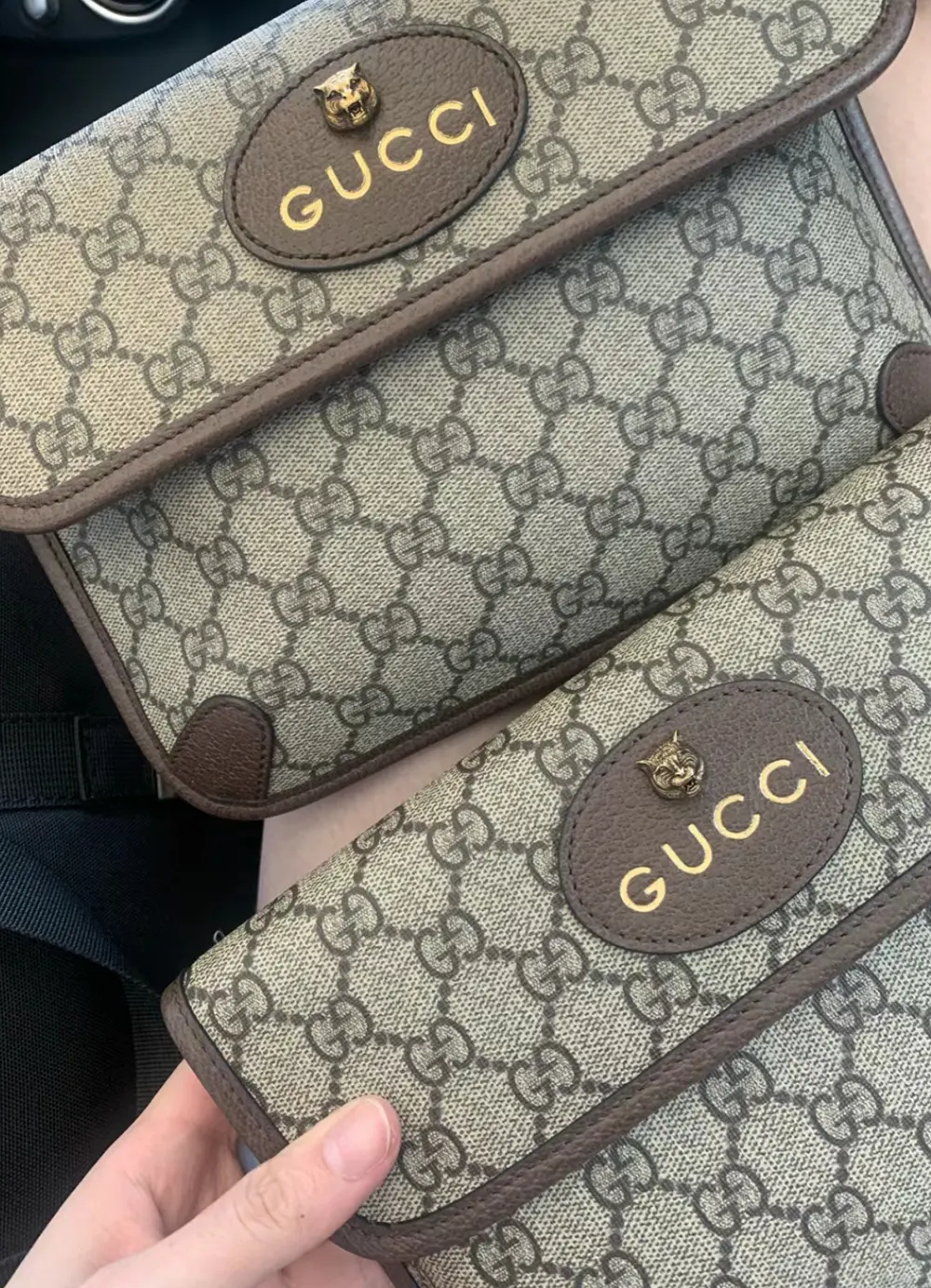 Gucci Supreme Bag Comparison Authentic vs. High-Quality Replica