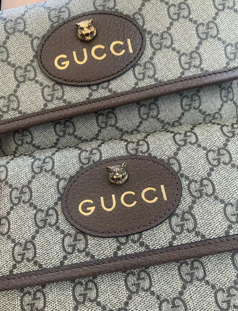 Gucci Supreme Bag Comparison Authentic vs. High-Quality Replica