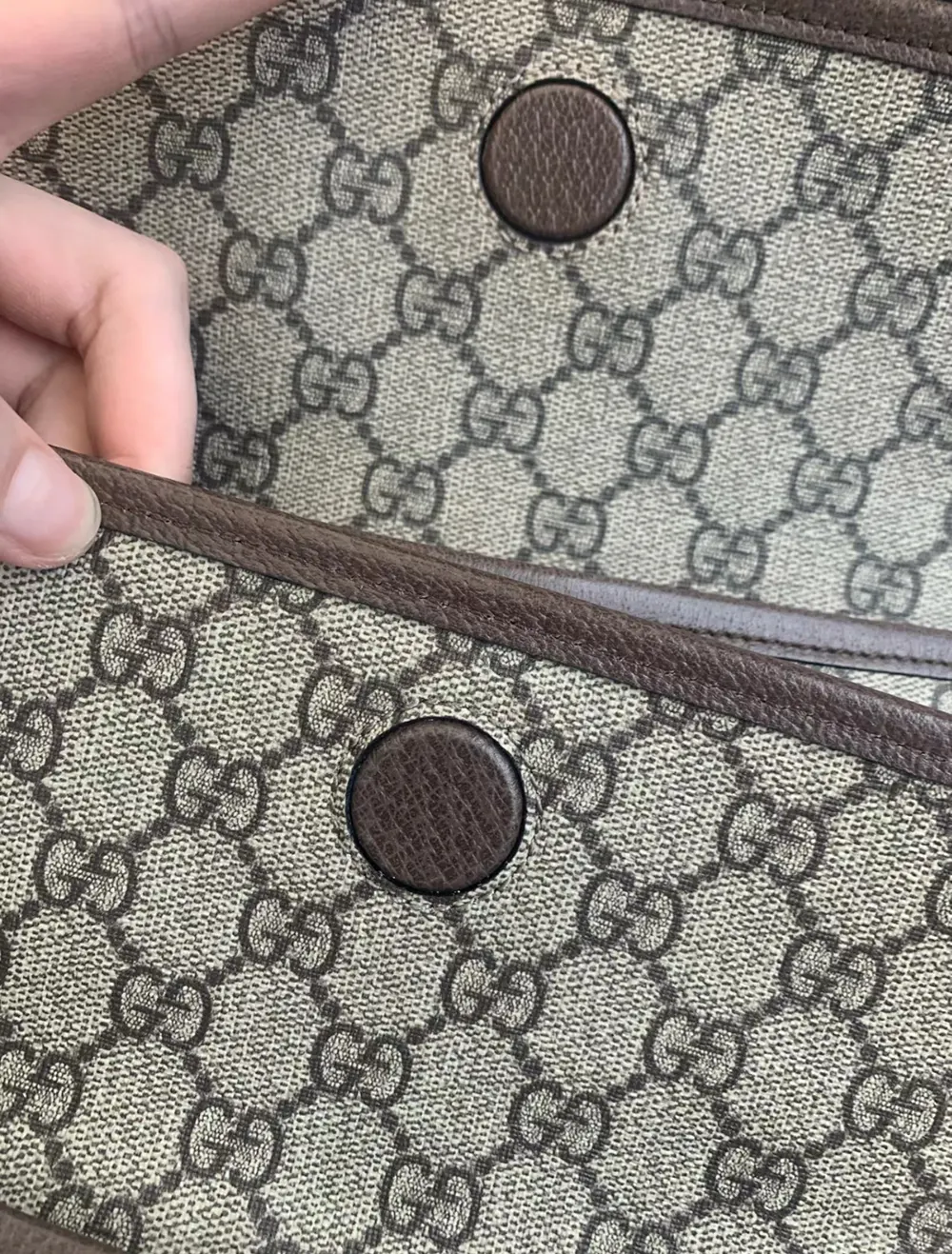 Gucci Supreme Bag Comparison Authentic vs. High-Quality Replica