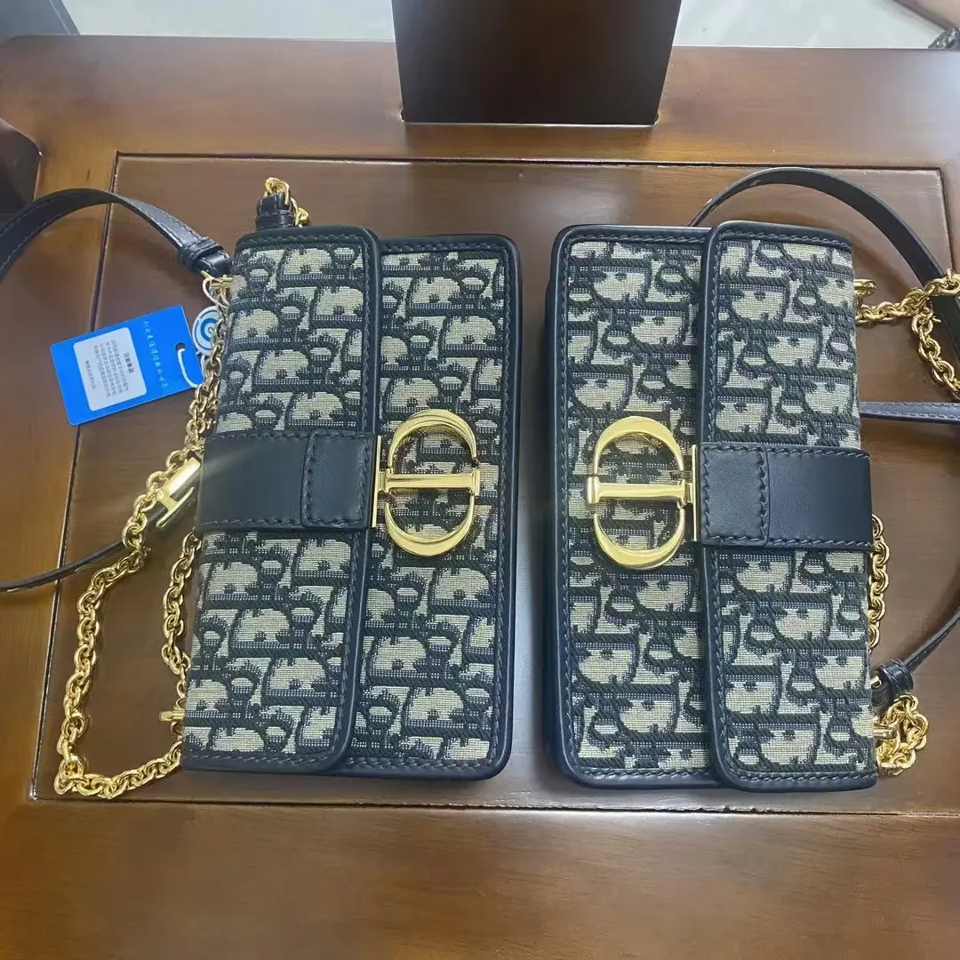 Comparing Authentic and Replica Dior 30 Montaigne East-West Bags