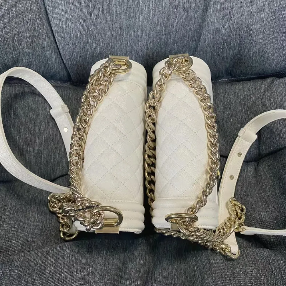 Detailed Comparison Between Chanel LeBoy Bag Authentic and High-Quality Replicas