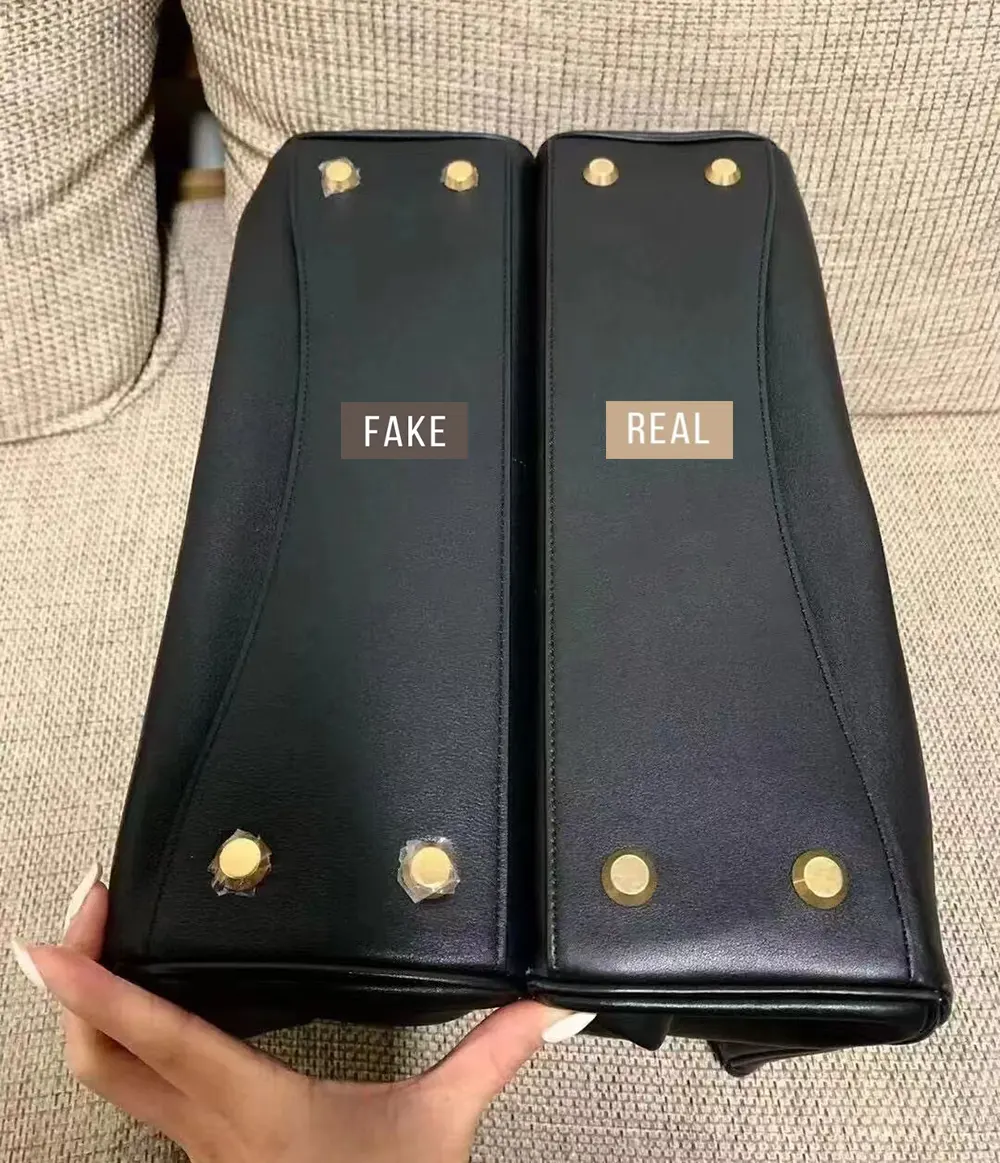  Balenciaga Rodeo Handbag Authentic vs. High-Quality Replica