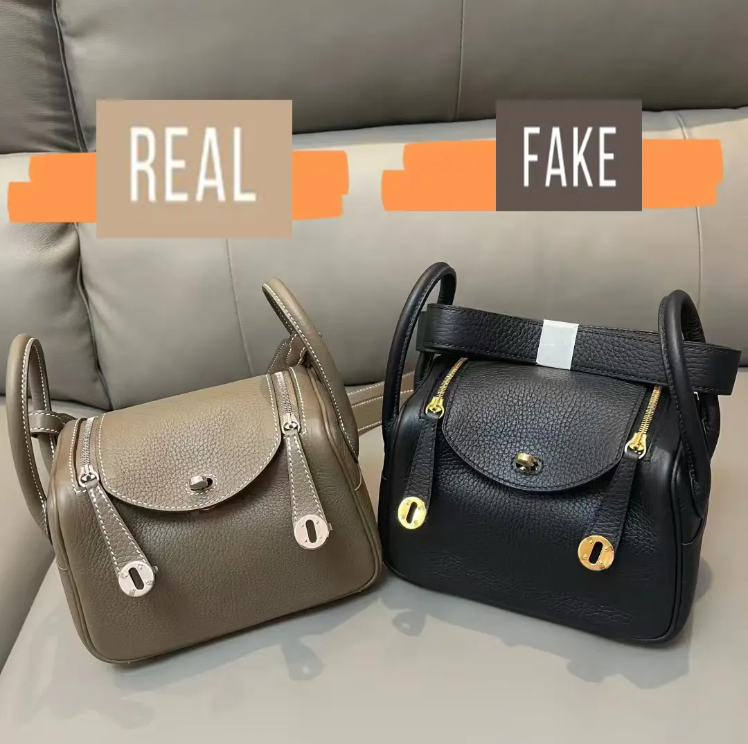 Hermes Lindy Bag Comparing Authentic and High-Quality Replicas