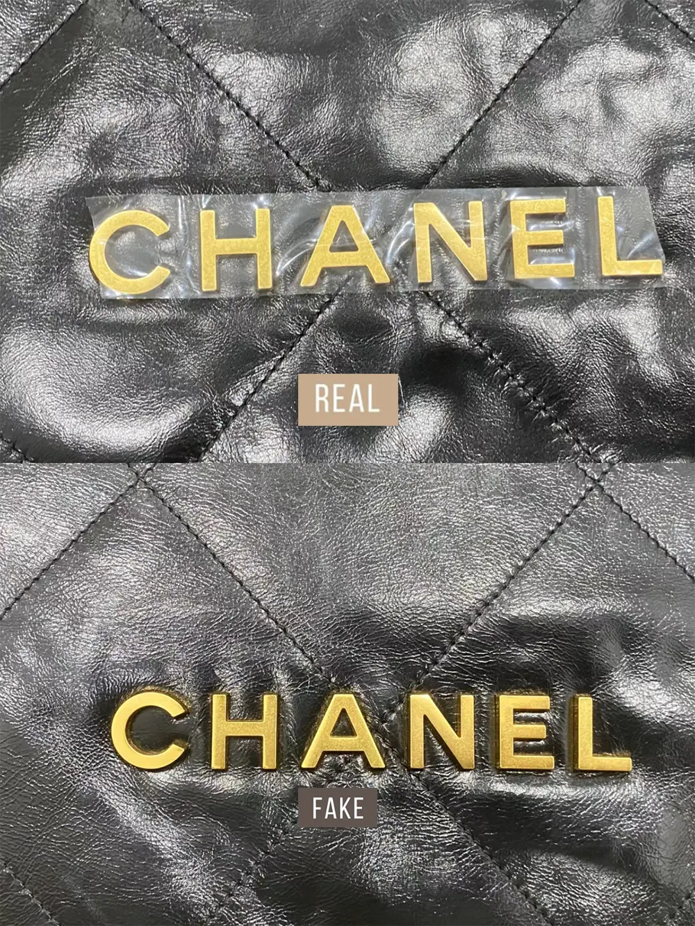 Comparing Authentic and Replica CHANEL 22 Handbags A Detailed Review