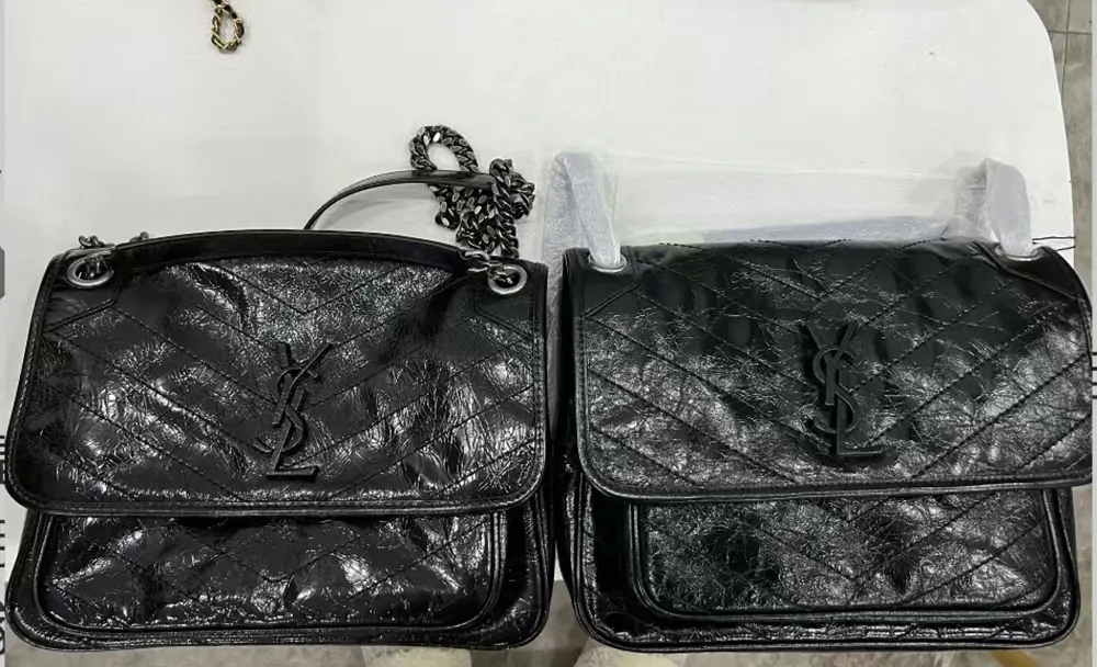 YSL NIKI Bag Authentic vs. Replica Comparison