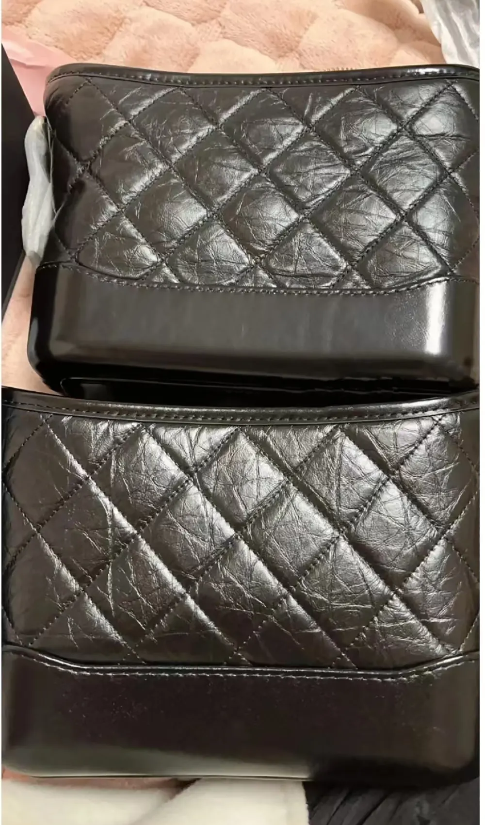 Chanel Gabrielle Hobo Bag: Authentic vs. High-Quality Replica Comparison