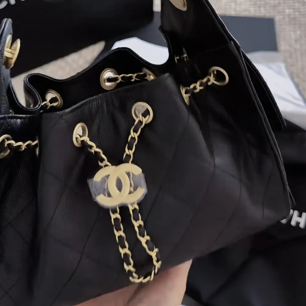  Black Chanel 25 Bag Authentic vs Replica: A Very Close Comparison