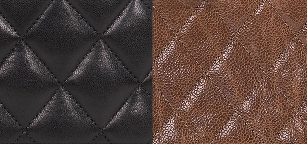 Chanel Caviar vs Lambskin Leather