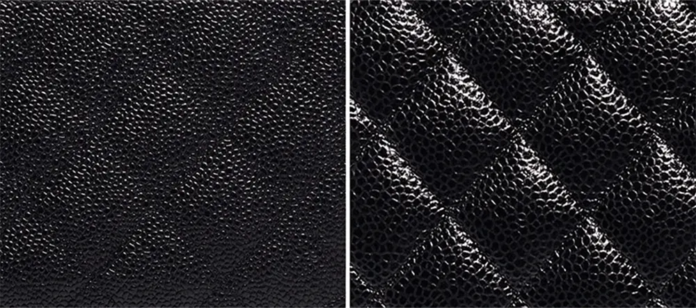 Chanel Caviar vs Lambskin Leather